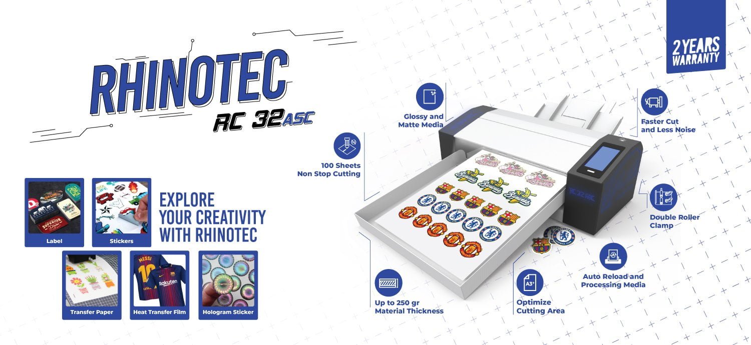 Mesin cutting sticker rc 32 asc
