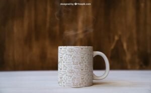 Desain Mug dengan Pattern