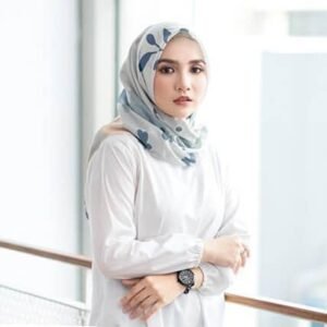 Hijab Printing Gaya basic