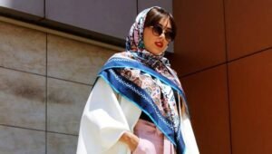 abstrack pattern hijab