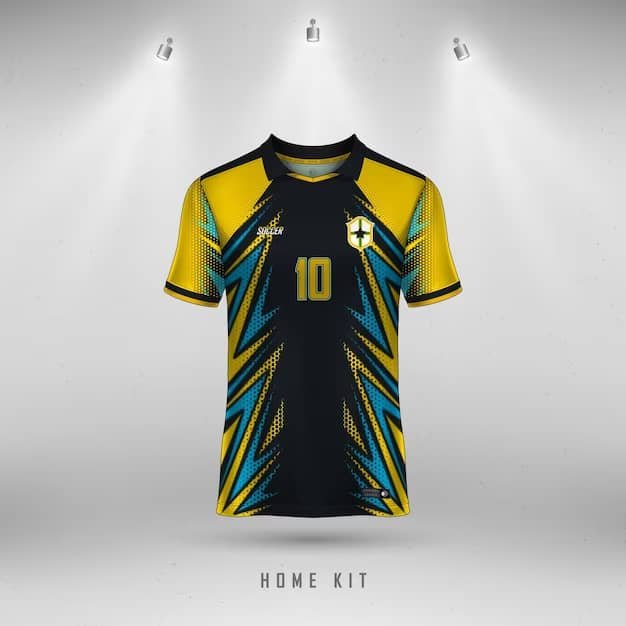 Laser cutting jersey