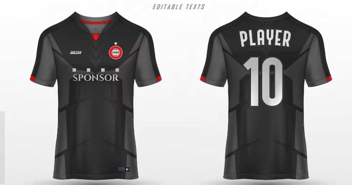 Desain jersey futsal hitam putih jersey hitam putih