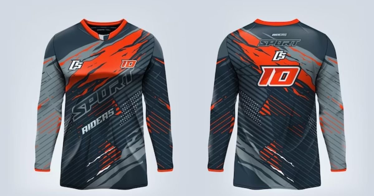 Desain jersey futsal lengan panjang Desain jersey futsal lengan panjang