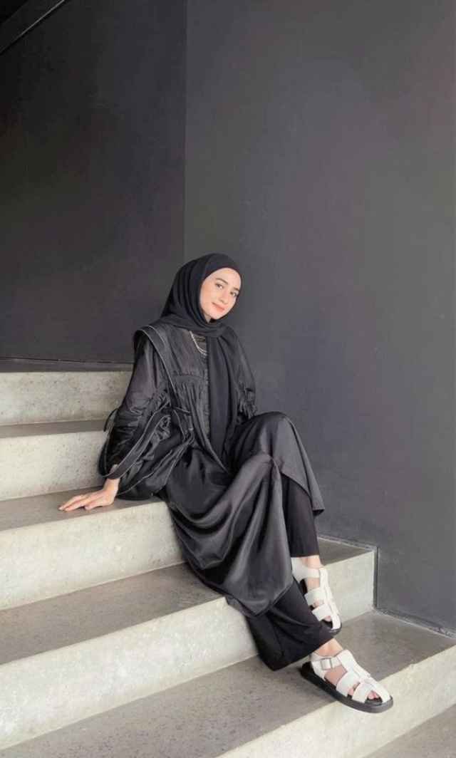Luxurious Impression with Satin Gamis Luxurious Impression with Satin Gamis