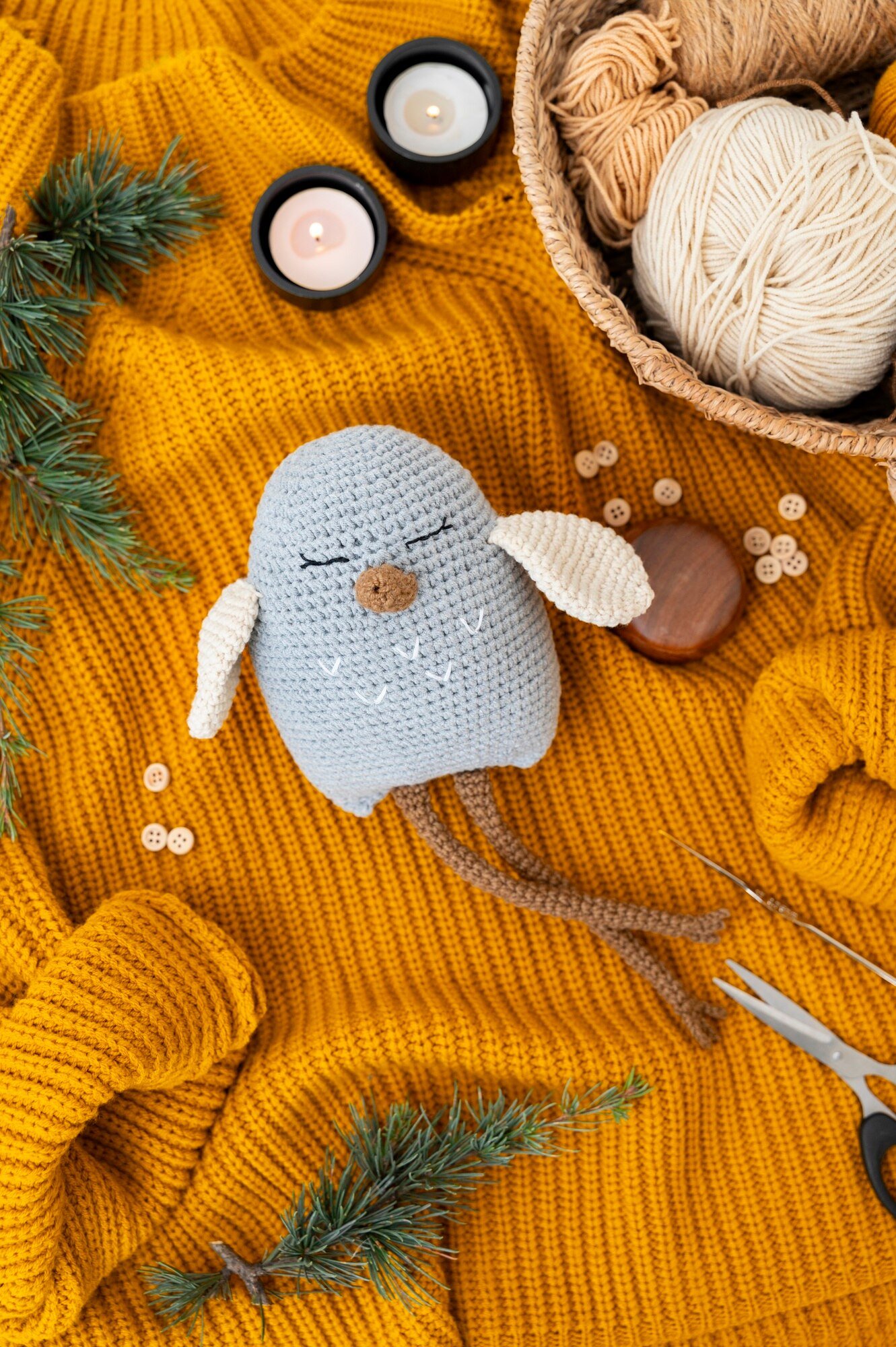 Freepik Cute Plush Toy Made From Crochet_23 2151145649