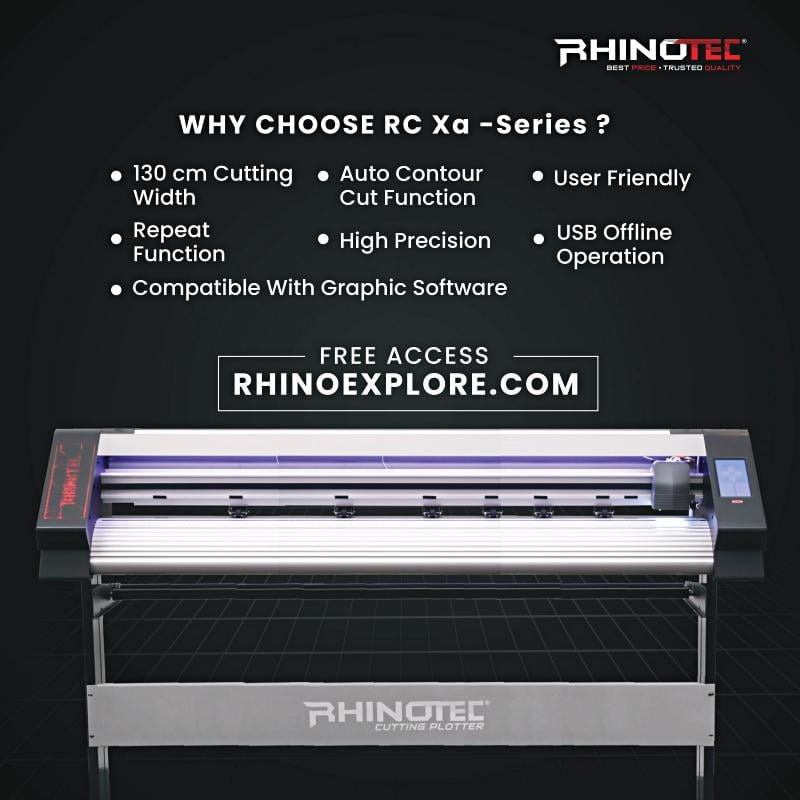 Mesin Cutting Sticker Rhinotec RC 130 XA