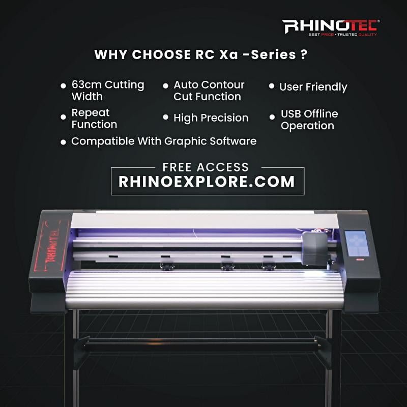 Mesin Cutting Sticker Rhinotec RC 60 XA 2