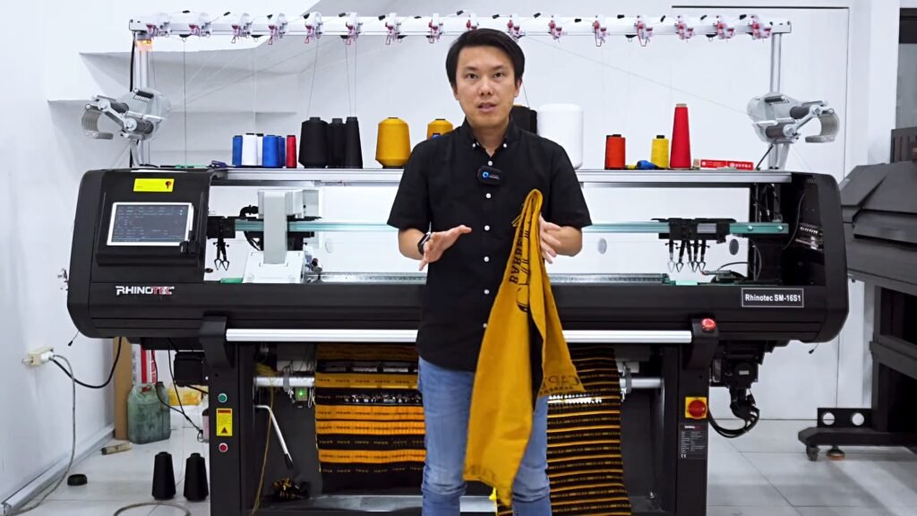 Mesin Flat Knitting Rhinotec Freepik