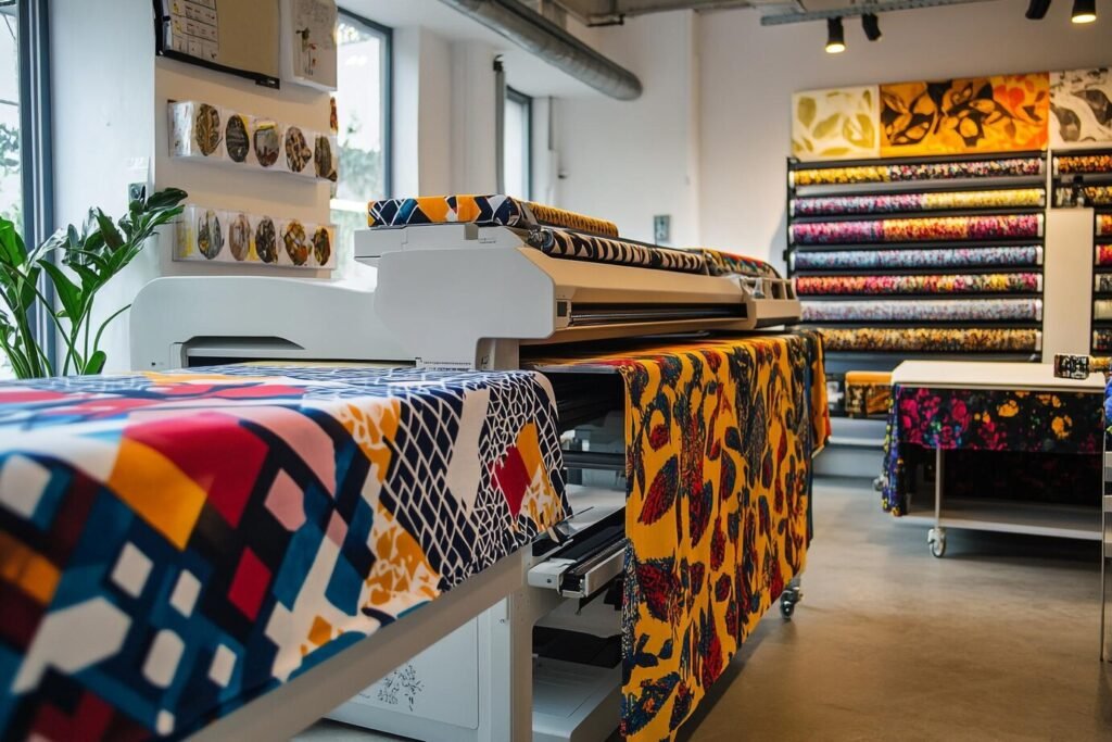 sablon sublimasi batik, printing hijab bermotif, mesin sublimasi kain berpola, teknik sablon hijab printing, sablon digital kain bermotif