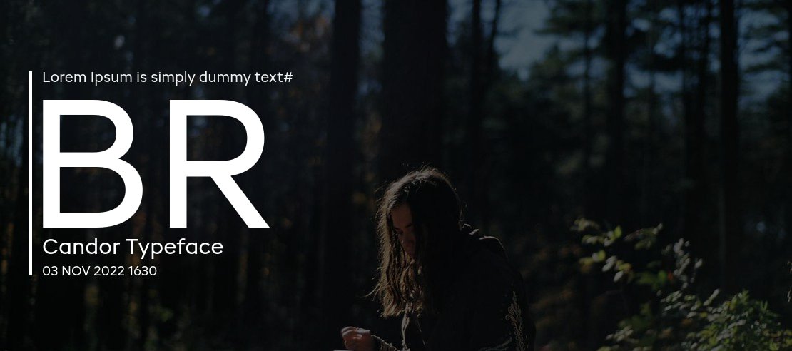 BR Candor Font BR Candor Font