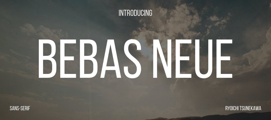 Bebas Neue Font Family - Bold Terbaik Bebas Neue Font Family - Bold Terbaik