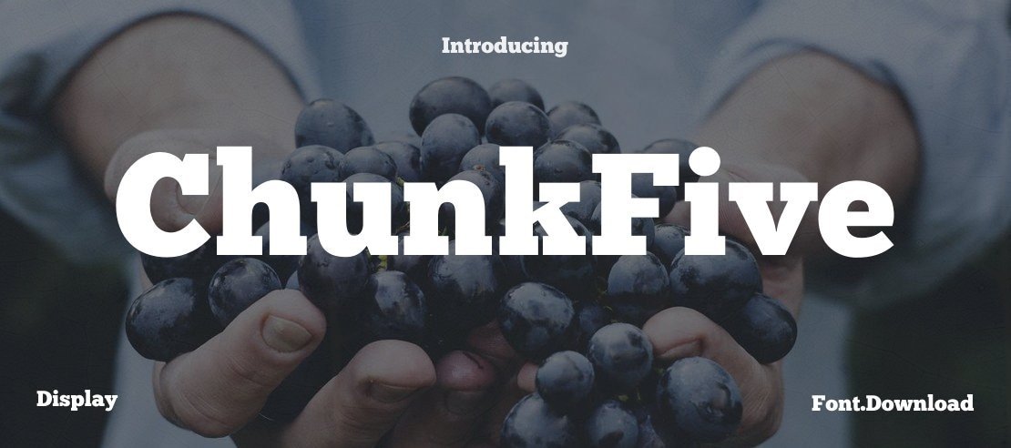 ChunkFive Font - Font Bold Terbaik ChunkFive Font - Font Bold Terbaik