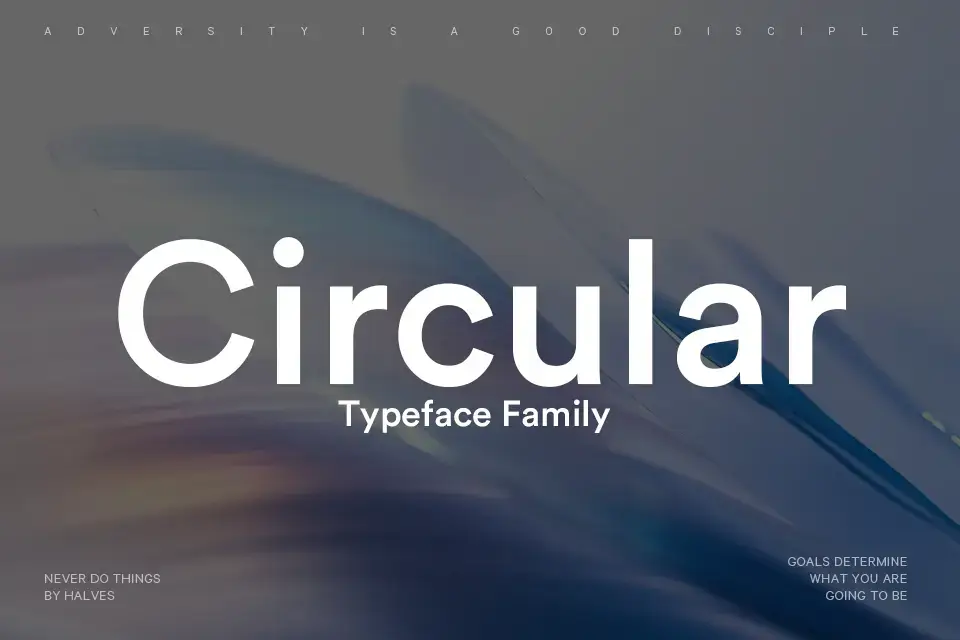Circular Std Font - Font Sans Serif Modern untuk Branding Circular Std Font - Font Sans Serif Modern untuk Branding