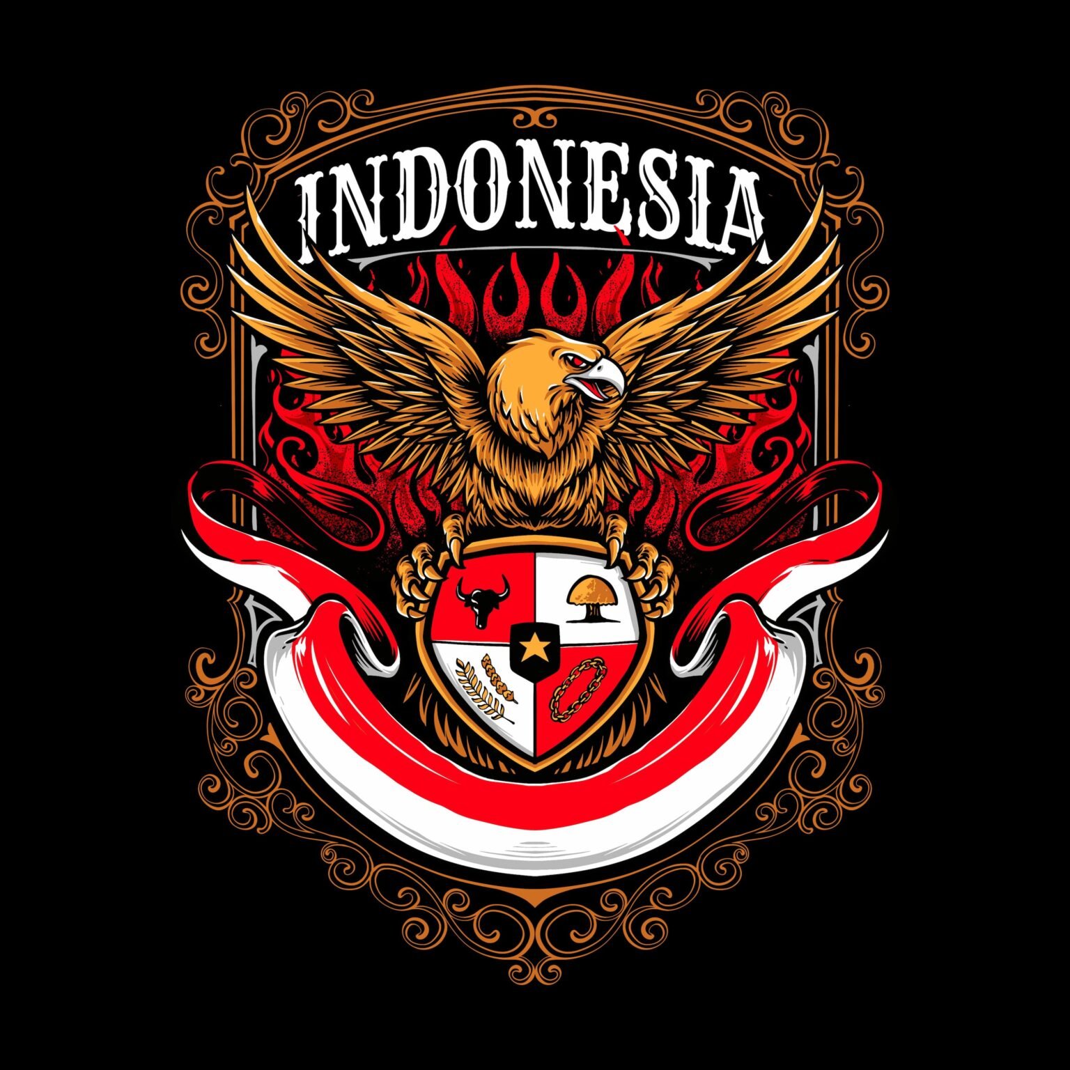 Desain Kaos Kemerdekaan 17 Agustus 2025