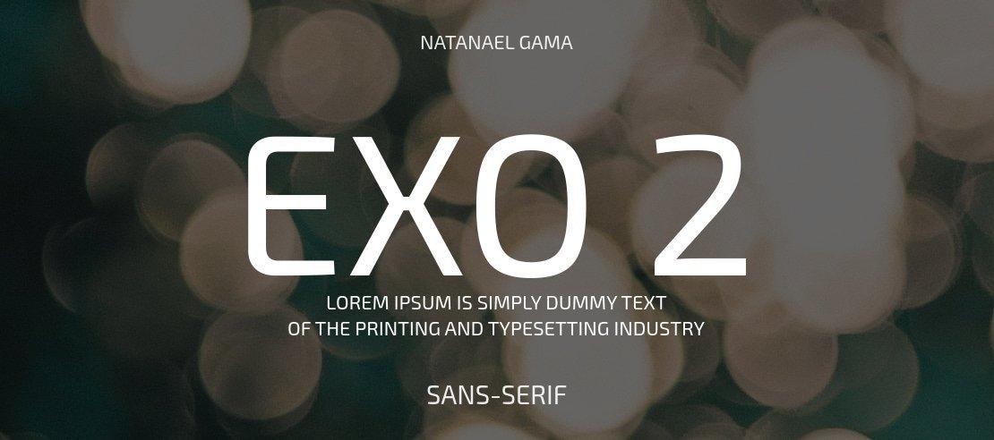 Exo 2 Font Family - Font Bold Terbaik Exo 2 Font Family - Font Bold Terbaik