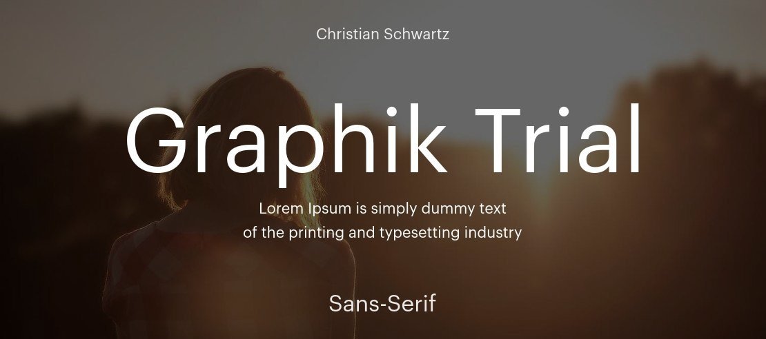 Graphik Font Graphik Font