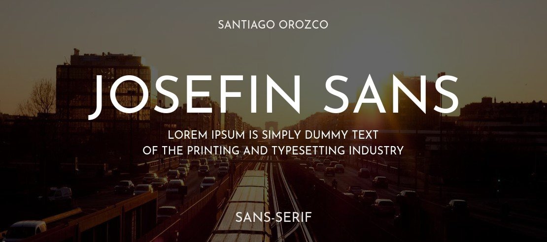 Josefin Sans Font