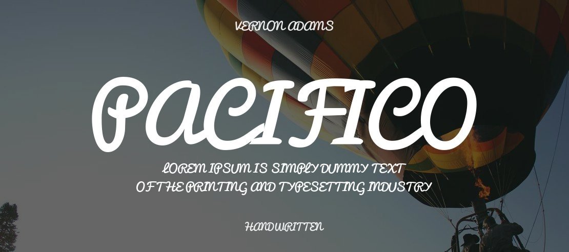 Pacifico Font