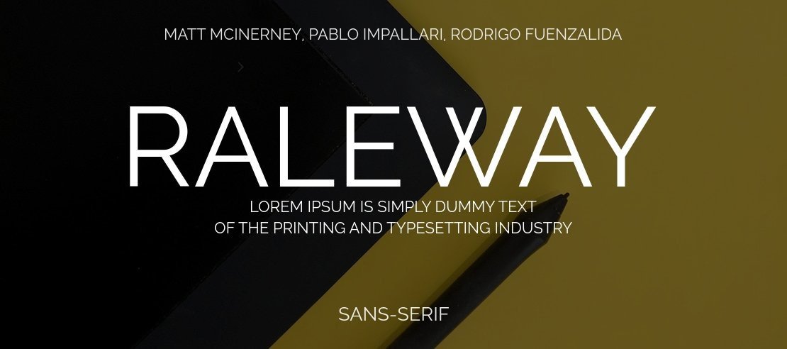 Raleway Font Family - Font Bold Terbaik Raleway Font Family - Font Bold Terbaik