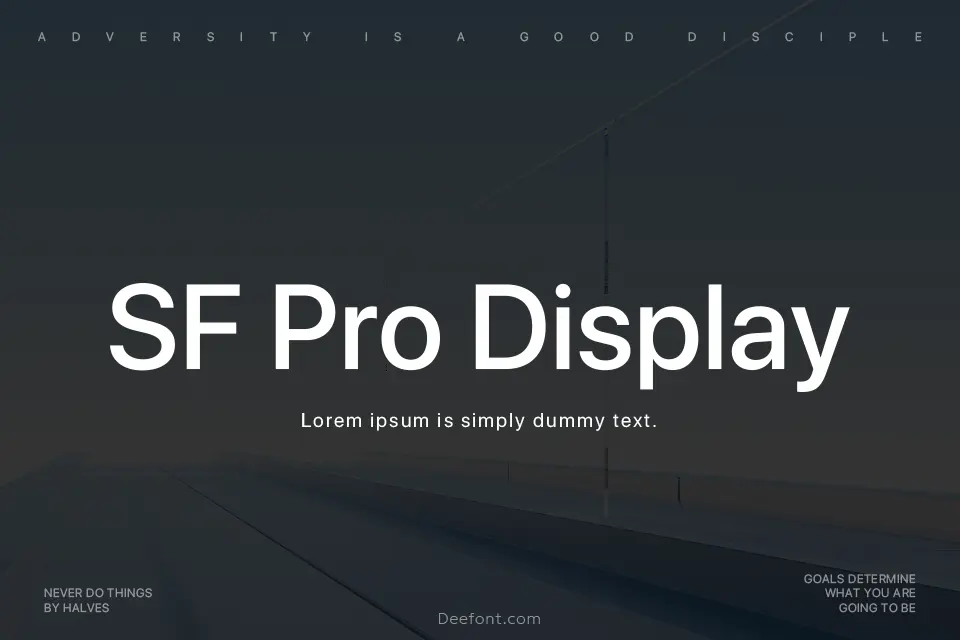 SF Pro Display Apple - Font Sans Serif Modern untuk Branding SF Pro Display Apple - Font Sans Serif Modern untuk Branding