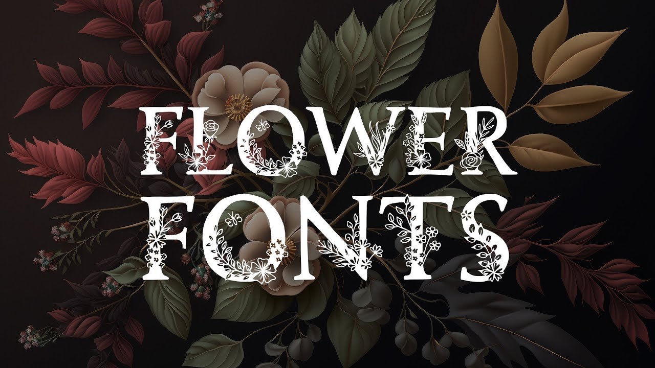 Elegant Serif Floral T Shirt Design Elegant Serif Floral T Shirt Design - desain kaos custom
