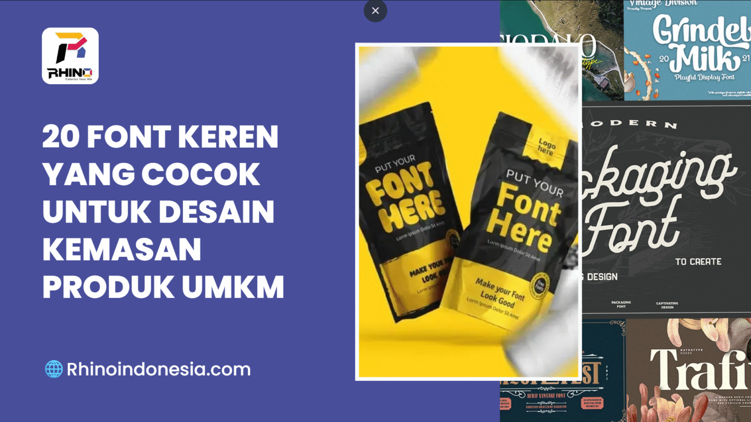 Font Kemasan Produk UMKM Font Keren Untuk Desain Kemasan Tipografi Untuk UMKM Desain Kemasan Menarik Font Branding Produk