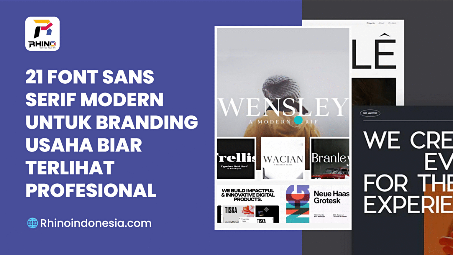 Font Sans Serif Modern Branding Usaha Profesional Desain Tipografi Modern Font Untuk UMKM Font Minimalis Elegan