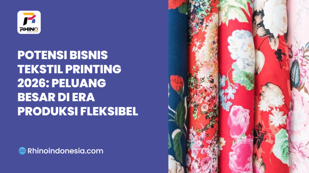 Potensi Bisnis Tekstil Printing 2026 Peluang Besar Di Era Produksi Fleksibel