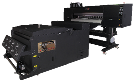 Rhinotec DTF 120 Max Capacity Printer + Curring DTF ink + Cleaner : 1 Set Pet Film 120cm x 100m : 1 Roll Powder White : 1 kg Waranty Head : 1 Year