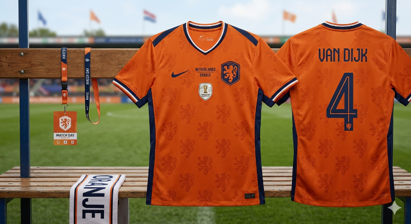 Desain Jersey Fantasy Belanda
