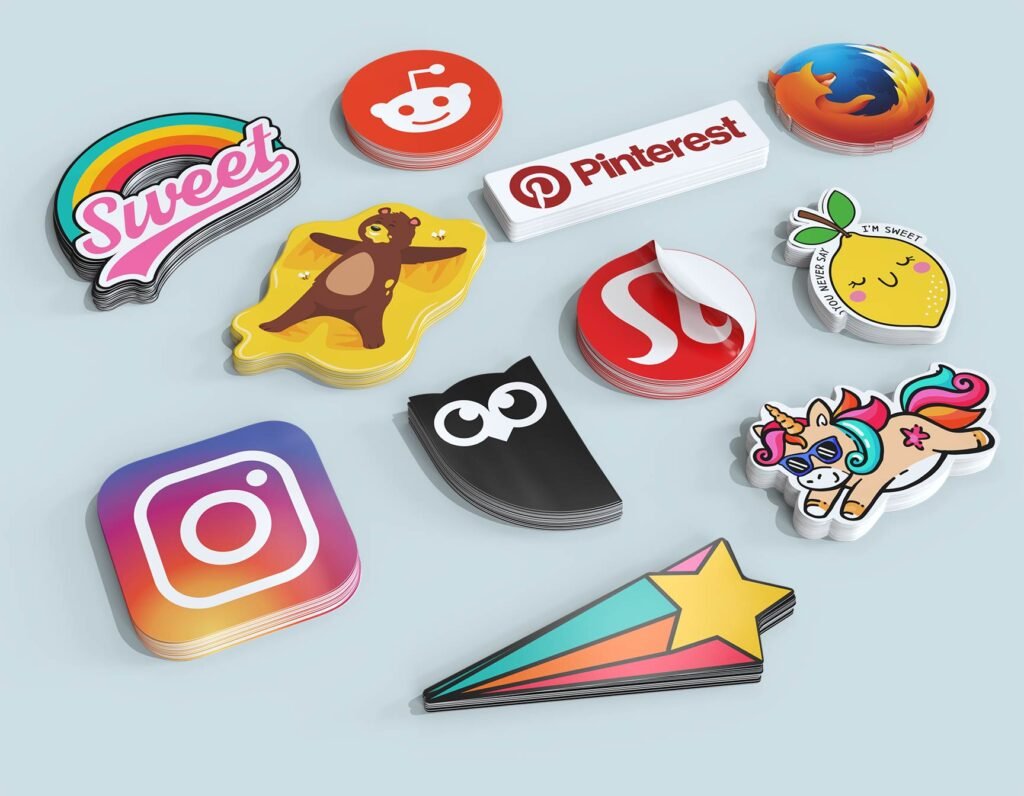 3545441 Die Cut Custom Stickers