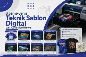 8 Jenis-Jenis Teknik Sablon Digital dan Cara Memilihnya 8 Jenis Jenis Teknik Sablon Digital Dan Cara Memilihnya
