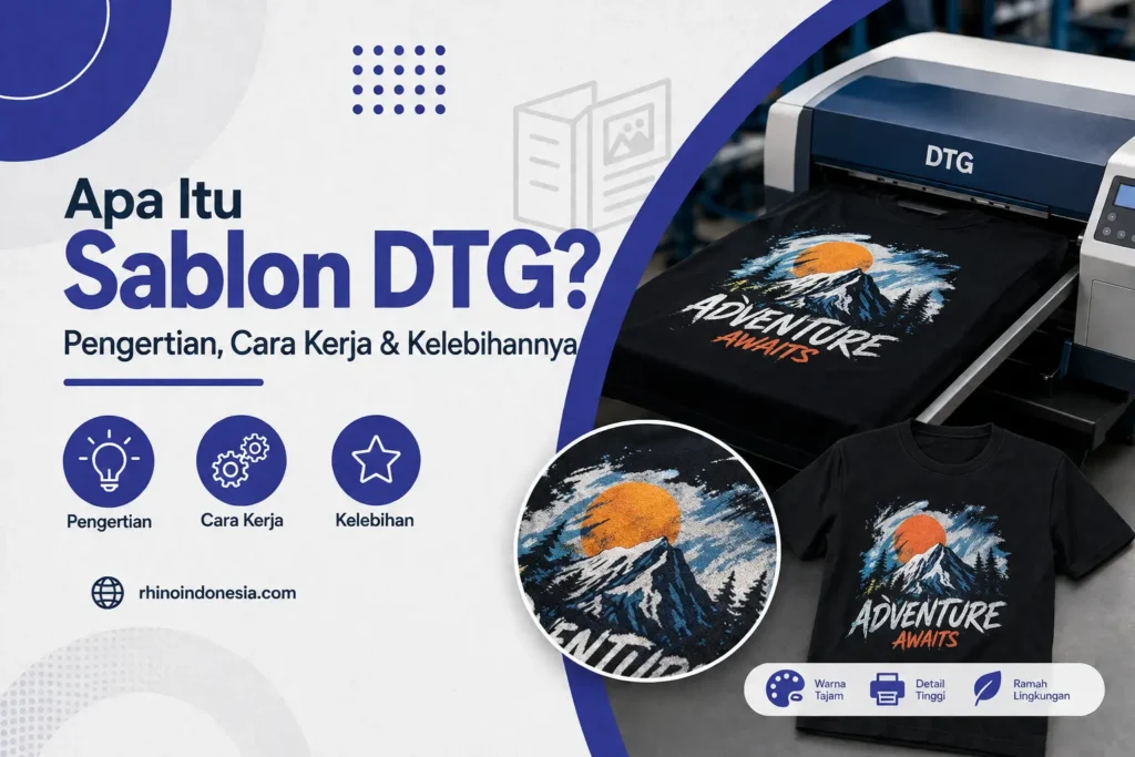 Apa Itu Sablon DTG Pengertian Cara Kerja Kelebihan