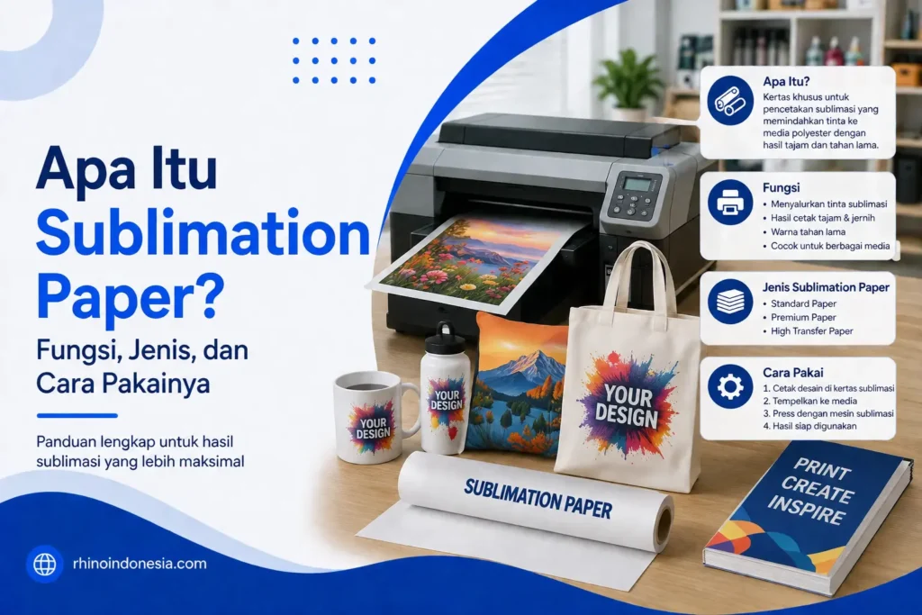 Apa Itu Sublimation Paper? Fungsi, Jenis, dan Cara Pakainya Apa Itu Sublimation Paper Fungsi Jenis Dan Cara Pakainya