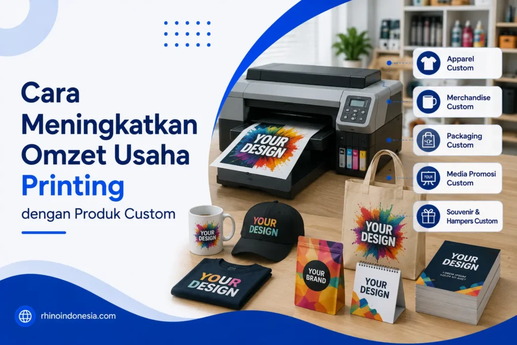Cara Meningkatkan Omzet Usaha Printing