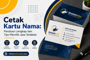 Desain Kartu Nama Yang Profesional