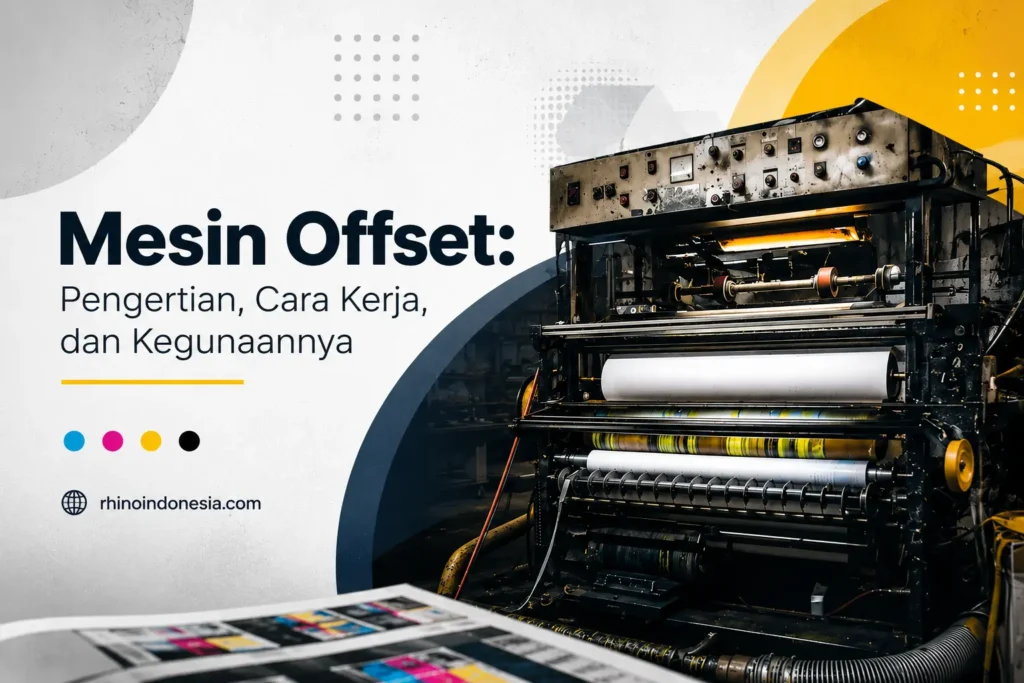 Mesin Offset: Pengertian, Cara Kerja, dan Kegunaannya Mesin Offset Pengertian Cara Kerja Dan Kegunaannya Freepik