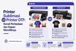 Printer Sublimasi Vs Printer DTF Kenali Perbedaan Dan Kapan Memilihnya